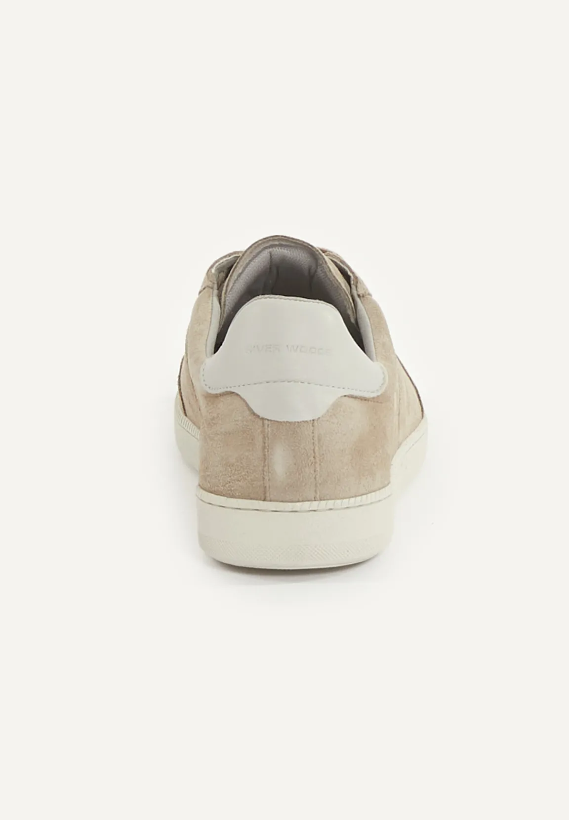 Best River Woods Daim sneakers met veters beige -