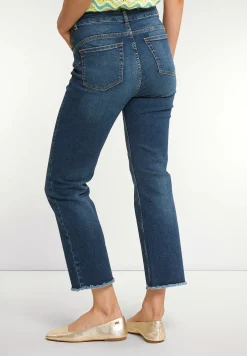 Outlet River Woods Denim cropped stretch jeansbroek -