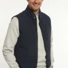 Sale River Woods Diamant gewatteerde bodywarmer navy -