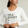 Best River Woods Ecru T-shirt ronde hals -