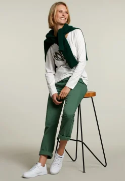 Best River Woods Ecru T-shirt ronde hals -
