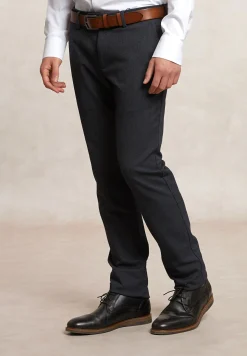 Outlet River Woods Fancy chinobroek stretch navy -