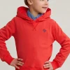 Sale River Woods Fancy katoenen kaptrui cornell red -