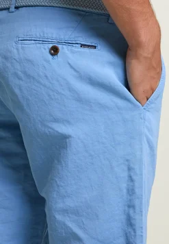 Best River Woods Fancy katoen-linnen chinoshort stone -