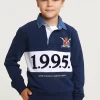 Outlet River Woods Fancy rugbytrui navy -