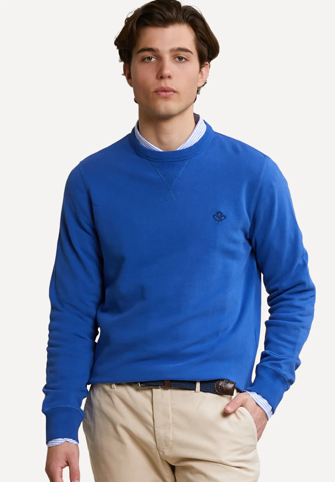 Clearance River Woods Fancy trui ronde hals blueberry -