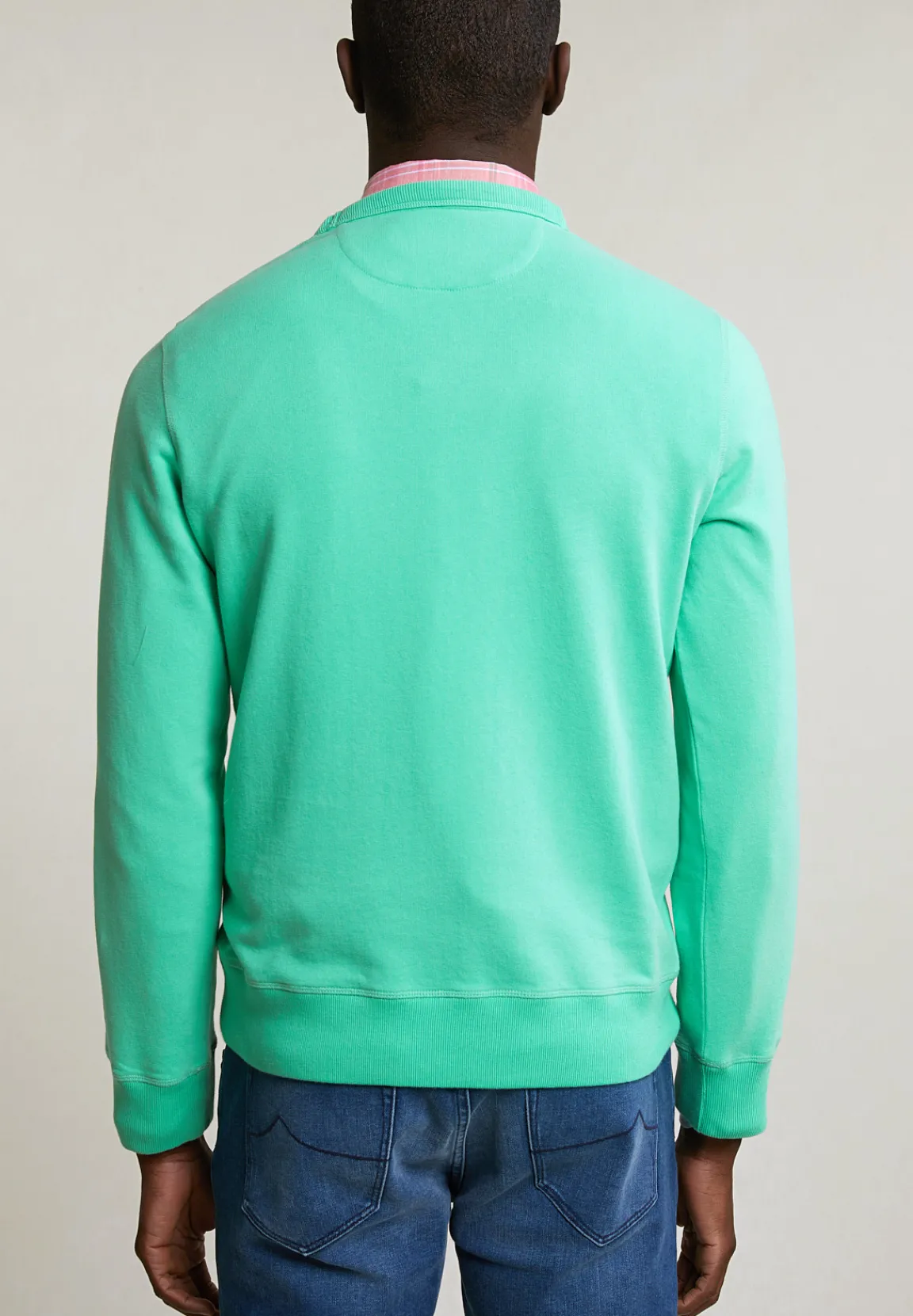 New River Woods Fancy trui ronde hals chewing gum -