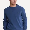 Online River Woods Fancy trui ronde hals denim mix -