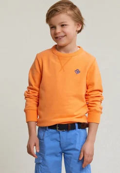 Hot River Woods Fancy trui ronde hals peach -