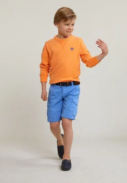 Hot River Woods Fancy trui ronde hals peach -