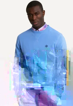 Online River Woods Fancy trui ronde hals sky -