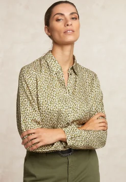 Sale River Woods Fantasie blouse lange mouwen kaki -