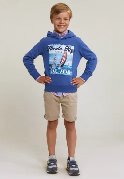 Outlet River Woods Fantasie kaptrui hamptons blue mix -