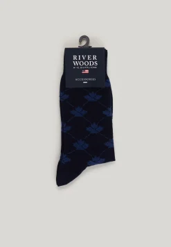 Hot River Woods Fantasie sokken admiral -