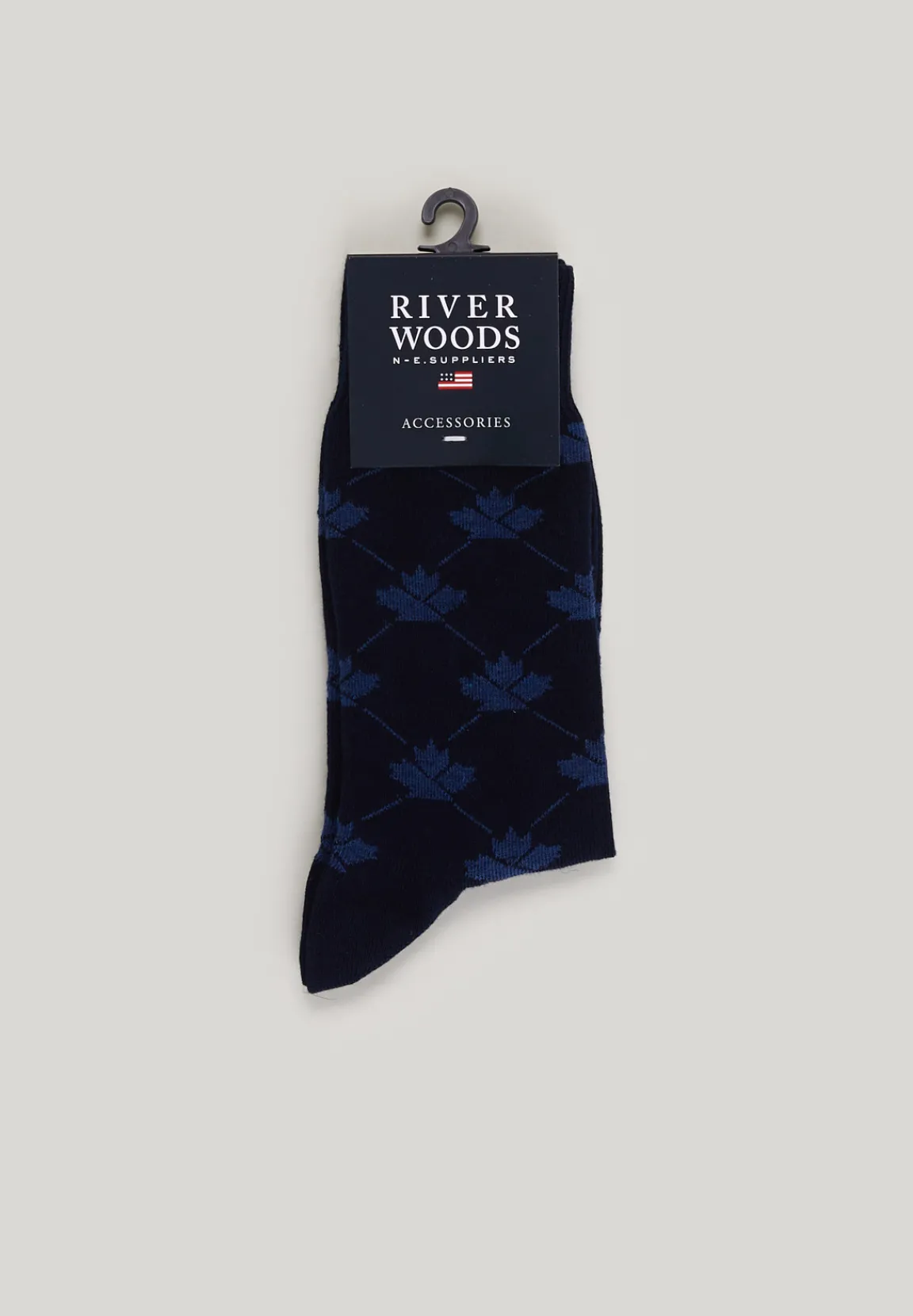 Hot River Woods Fantasie sokken admiral -