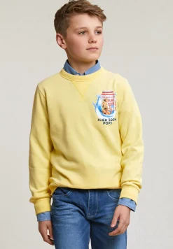 Sale River Woods Fantasietrui ronde hals sun flower -