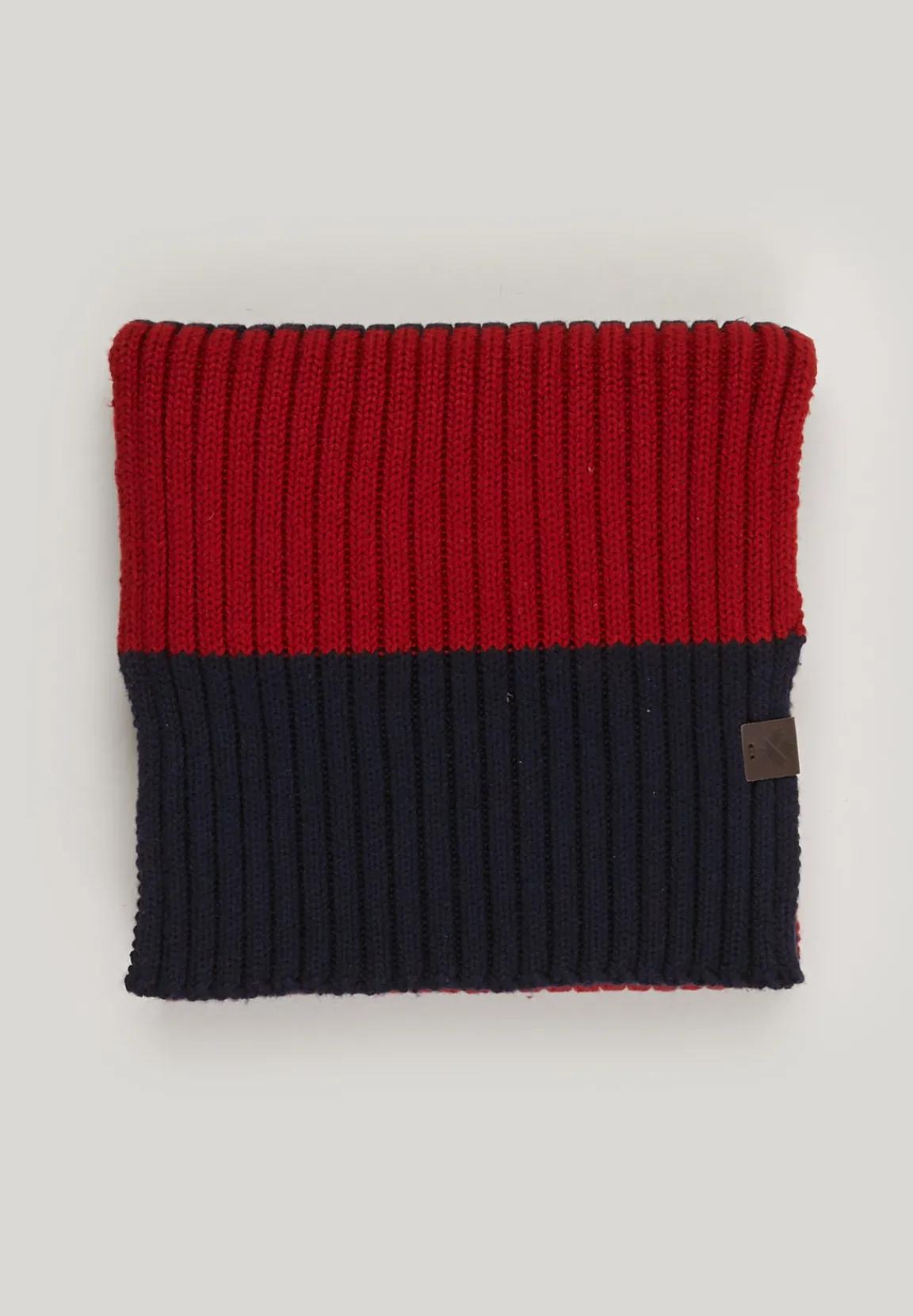 Online River Woods Gestreepte katoenen sjaal dk navy/aspen red voor jongens -