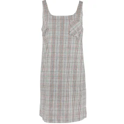 Discount River Woods Grijze mouwloze slipoverjurk -