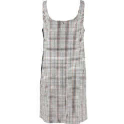 Discount River Woods Grijze mouwloze slipoverjurk -
