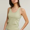 Discount River Woods Groen basic topje -