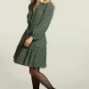 Clearance River Woods Groene fantasiejurk V-hals -