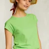 Outlet River Woods Groene katoenen mouwloze T-shirt -
