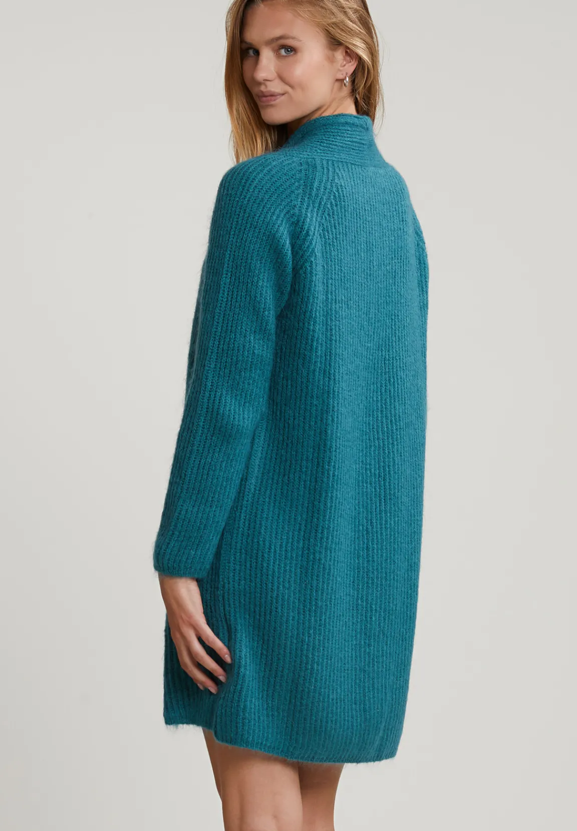 Sale River Woods Groene lange cardigan lange mouwen -