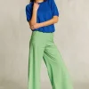 Clearance River Woods Groene lange wijde broek -