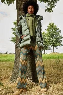Sale River Woods Kaki/bruine lange fantasiebroek -