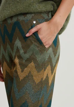 Sale River Woods Kaki/bruine lange fantasiebroek -