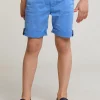 Discount River Woods Katoenen basic chino short stretch faience -