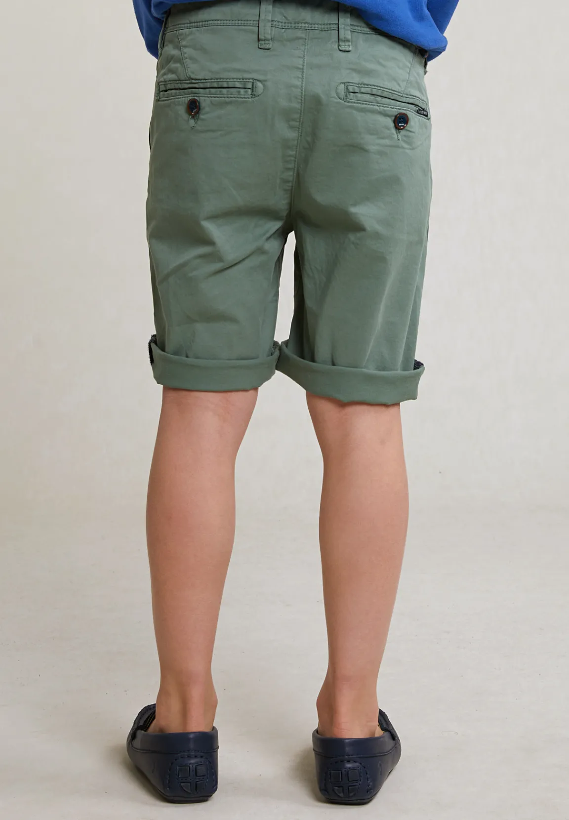 Outlet River Woods Katoenen basic chino short stretch equator -