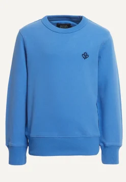 New River Woods Katoenen basic trui ronde hals   soft azure -