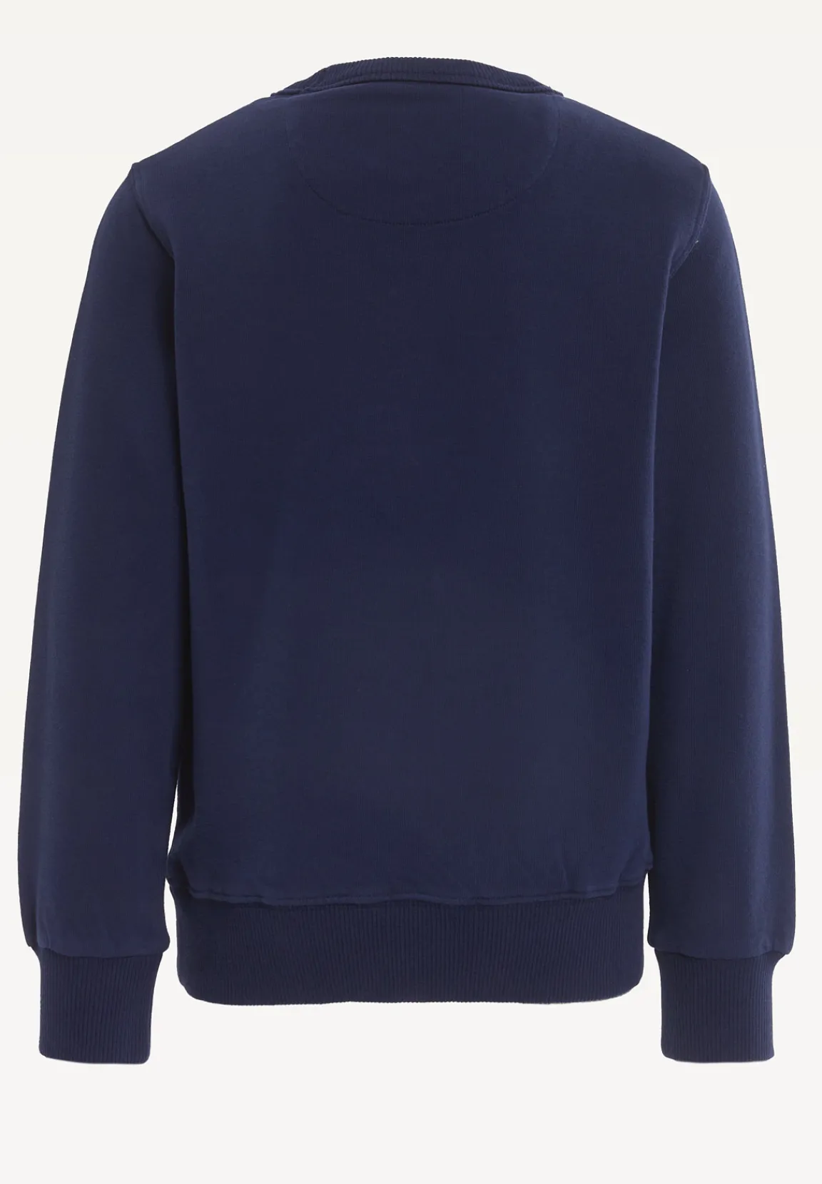 Best River Woods Katoenen basic trui ronde hals midnight blue -