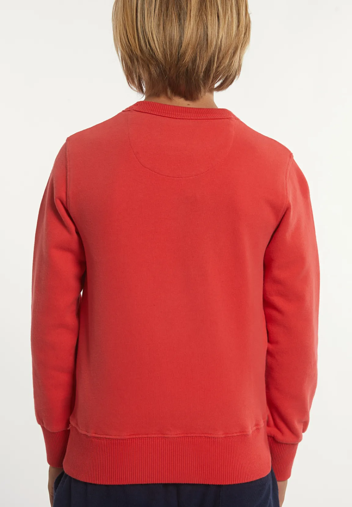 Sale River Woods Katoenen basic trui ronde hals punch -
