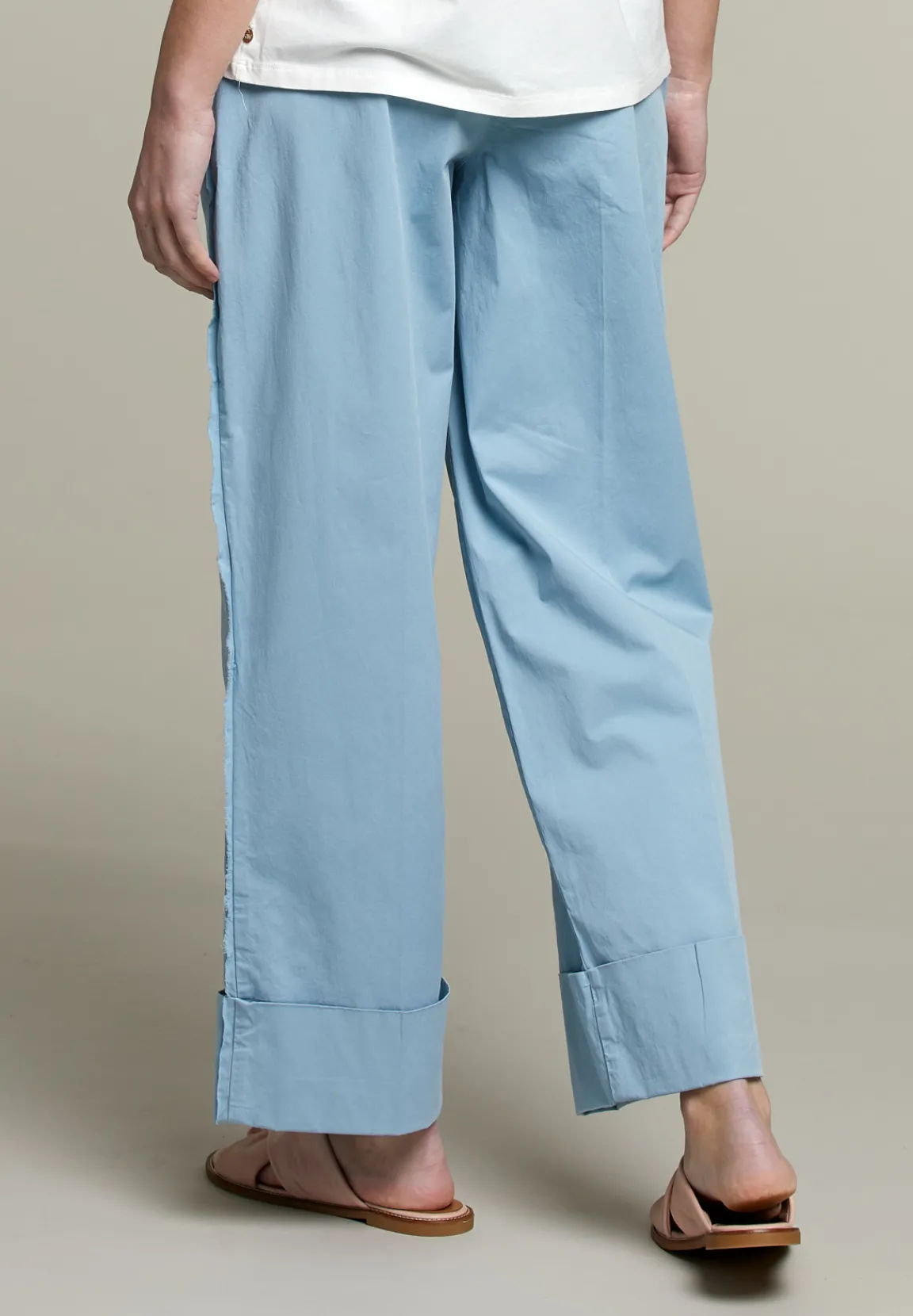 New River Woods Katoenen broek blauw -