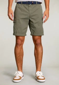 Sale River Woods Katoenen cargo short savanna -