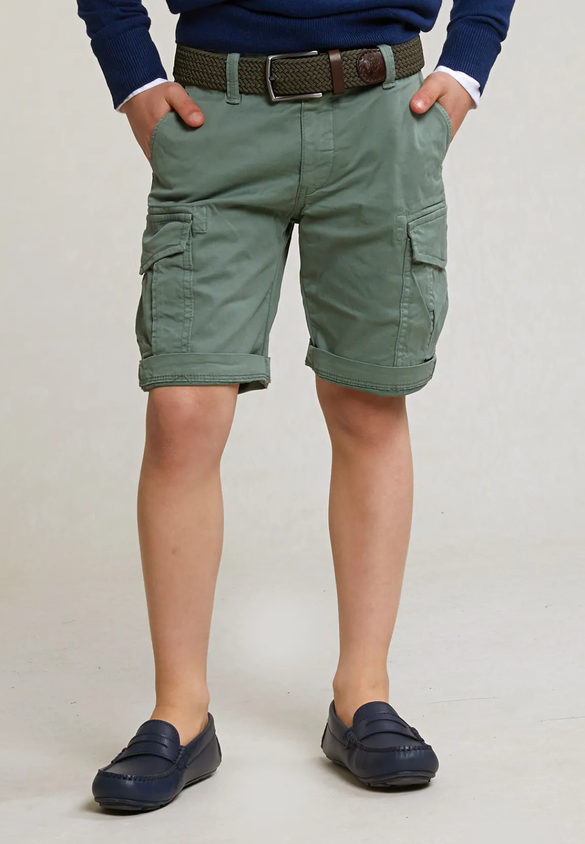 Hot River Woods Katoenen cargo short stretch equator -