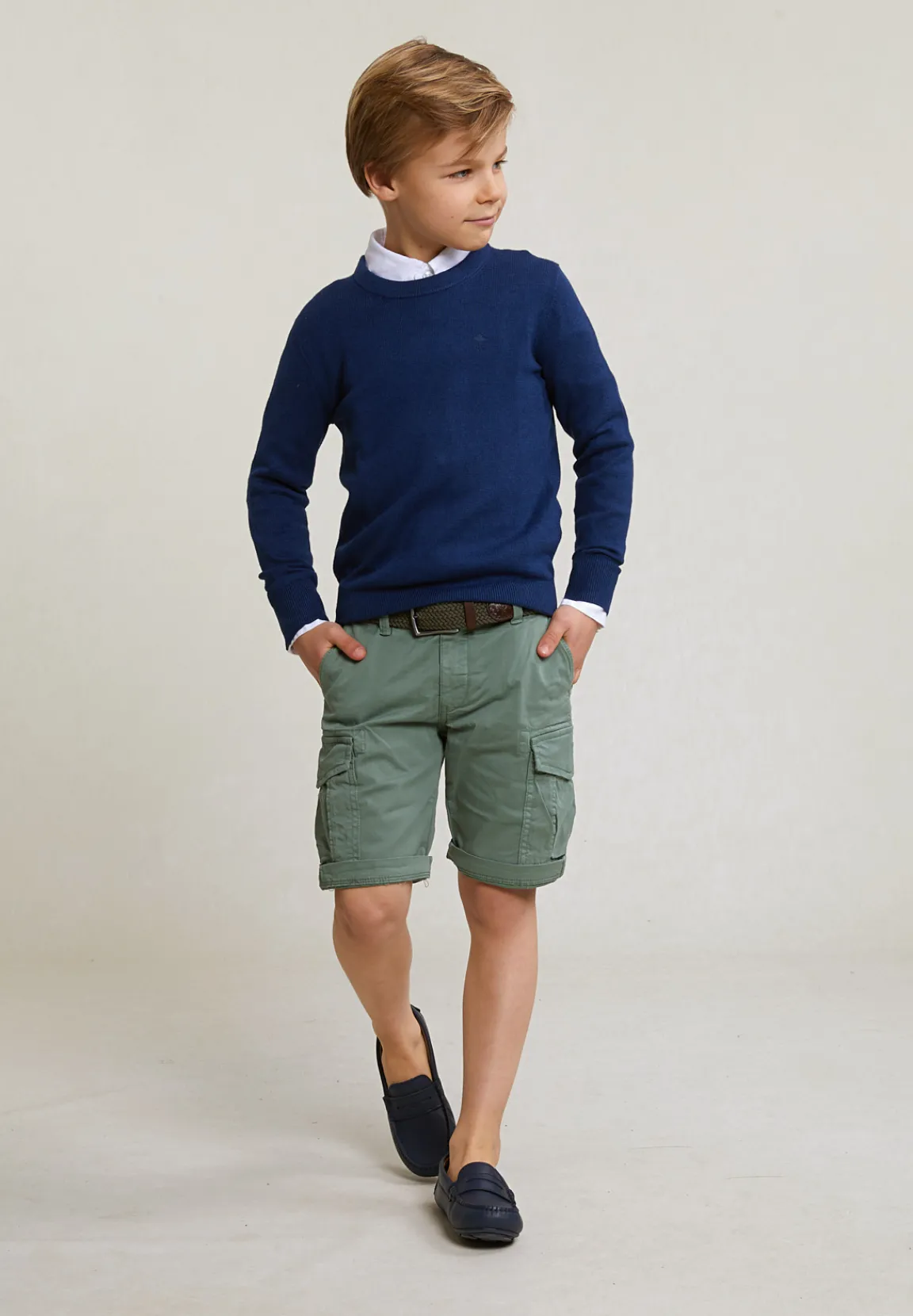 Hot River Woods Katoenen cargo short stretch equator -