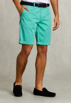 Discount River Woods Katoenen chinoshort munt -
