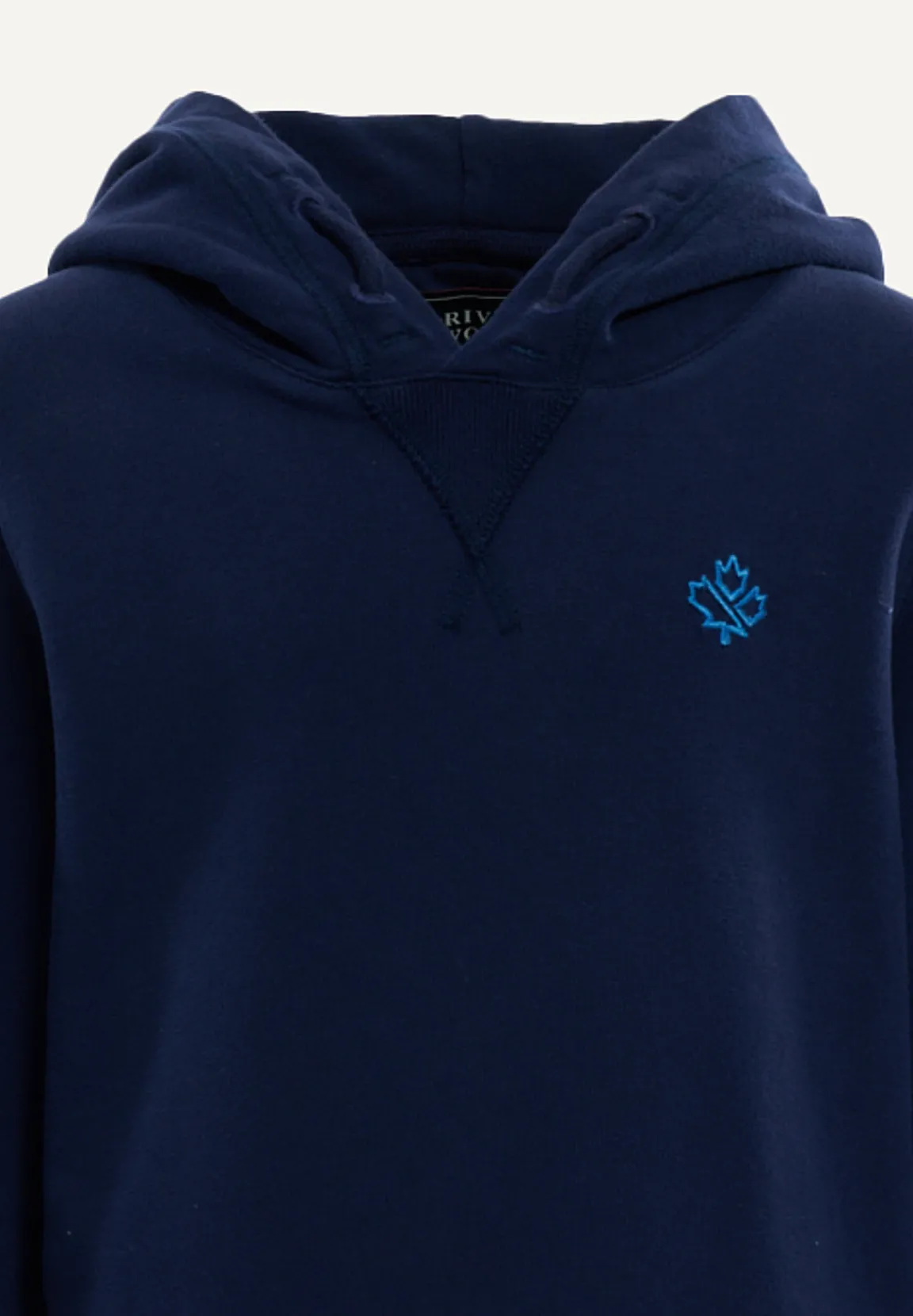 Sale River Woods Katoenen fancy kaptrui midnight blue -