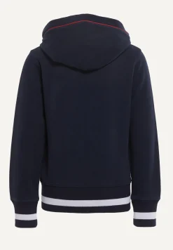 New River Woods Katoenen fantasie hoodie navy -