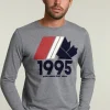 Outlet River Woods Katoenen fantasie T-shirt oxford mix -