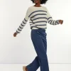 Outlet River Woods Katoenen rechte stretch broek blauw -