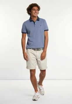 Hot River Woods Katoenen stretch short ivory -