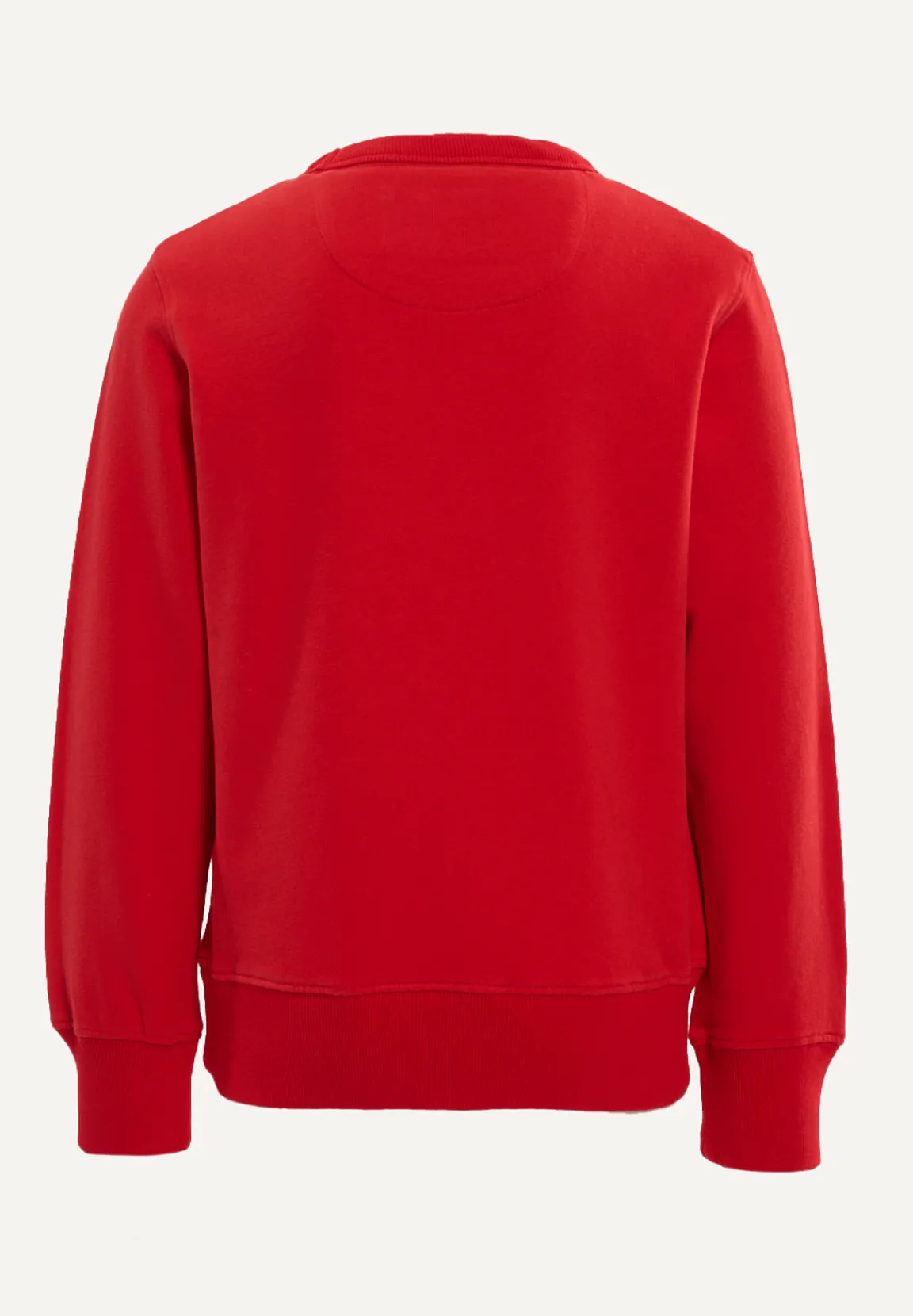 Discount River Woods Katoenen trui ronde hals strawberry -