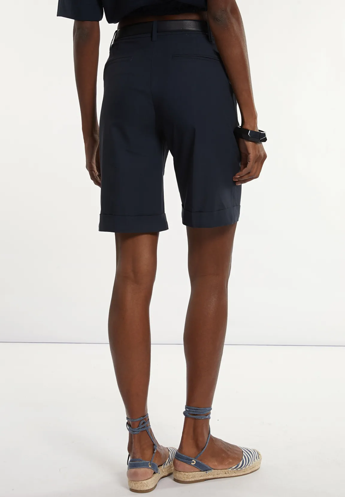 Discount River Woods Klassieke bermuda navy -