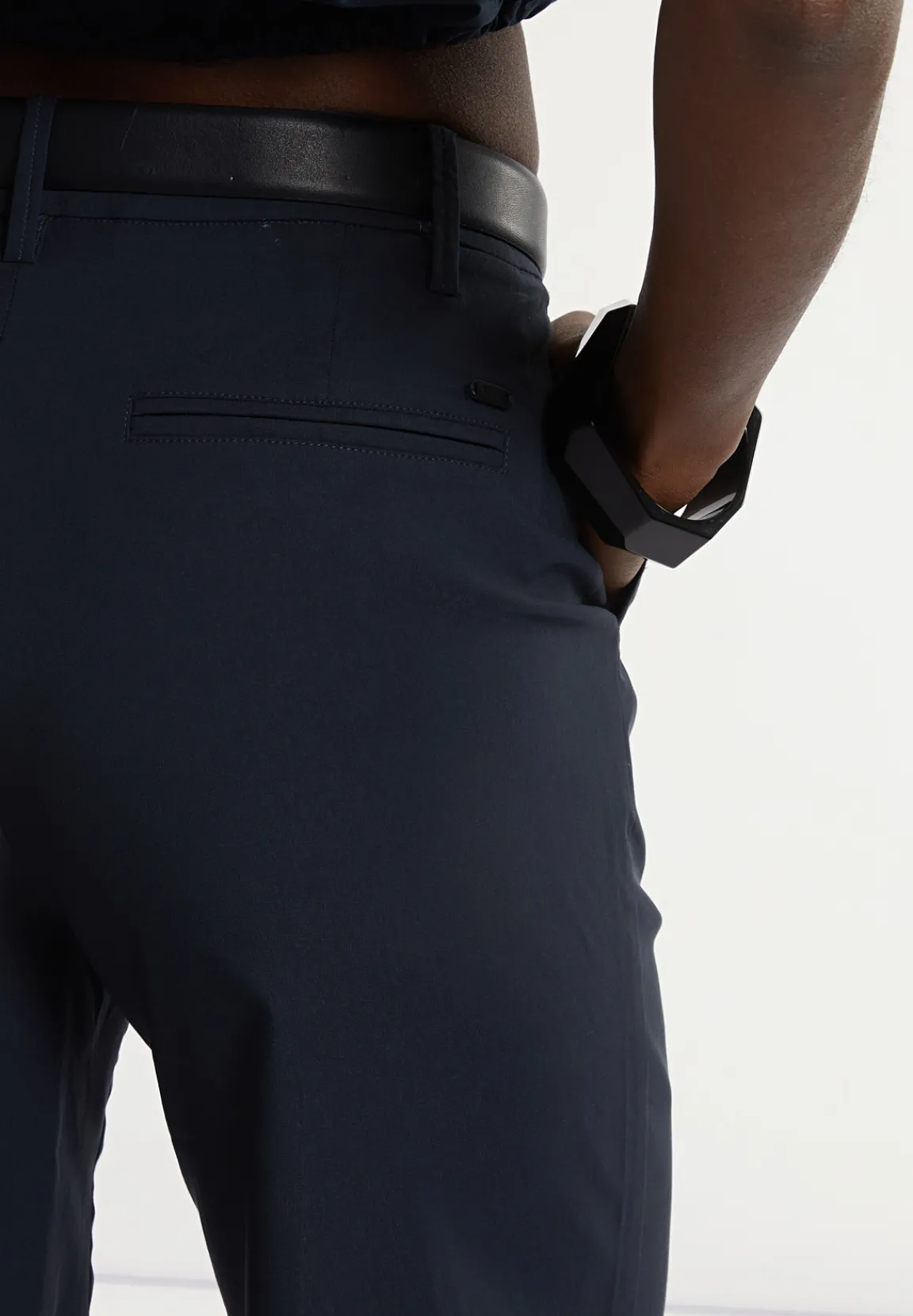 Discount River Woods Klassieke bermuda navy -