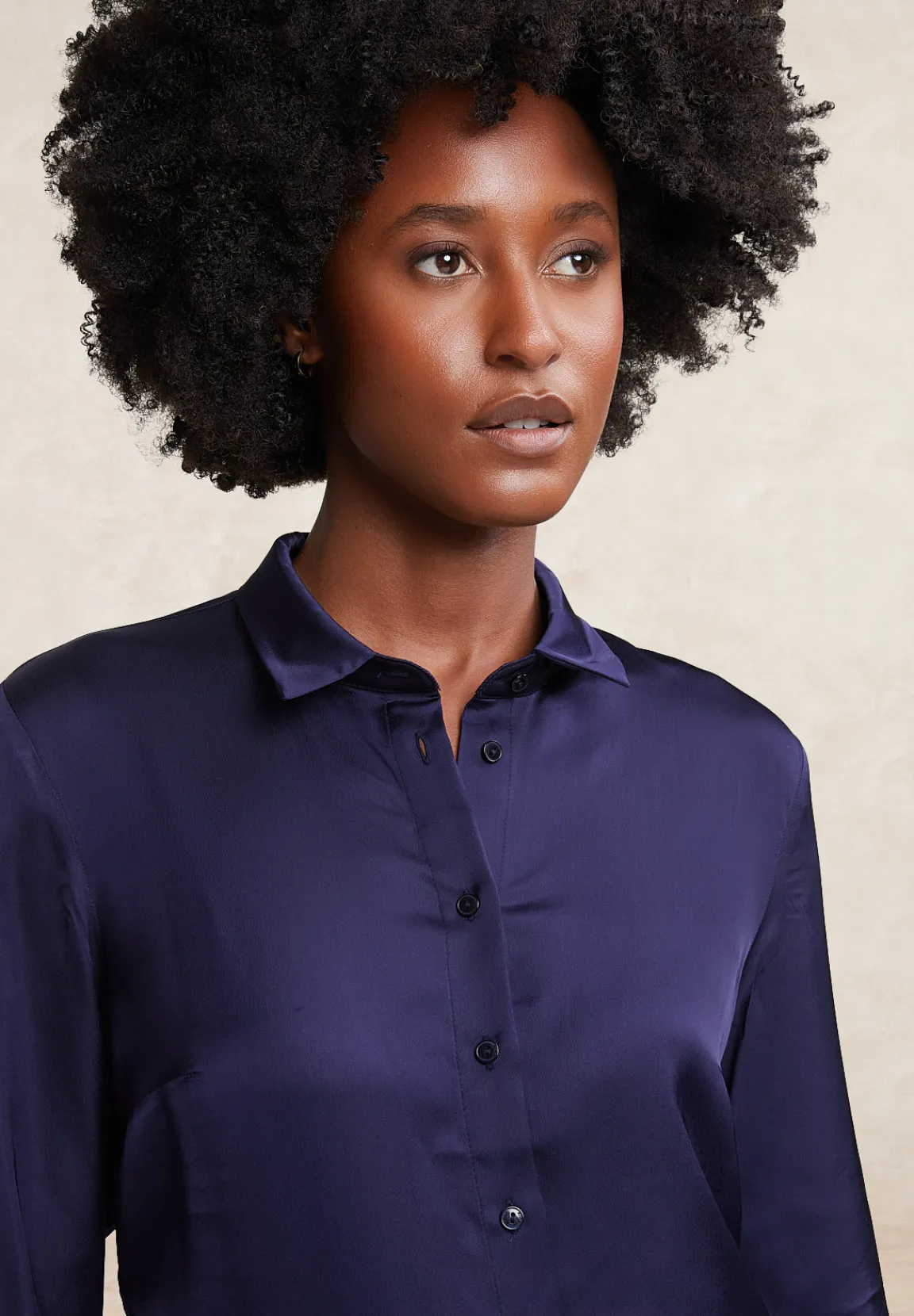 Clearance River Woods Klassieke blouse navy -