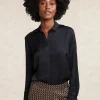 Hot River Woods Klassieke blouse zwart -